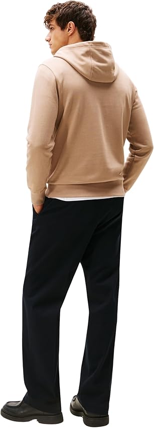 Detalle 2 de Tommy Hilfiger Sudadera Linear Flag Graphic Beige M