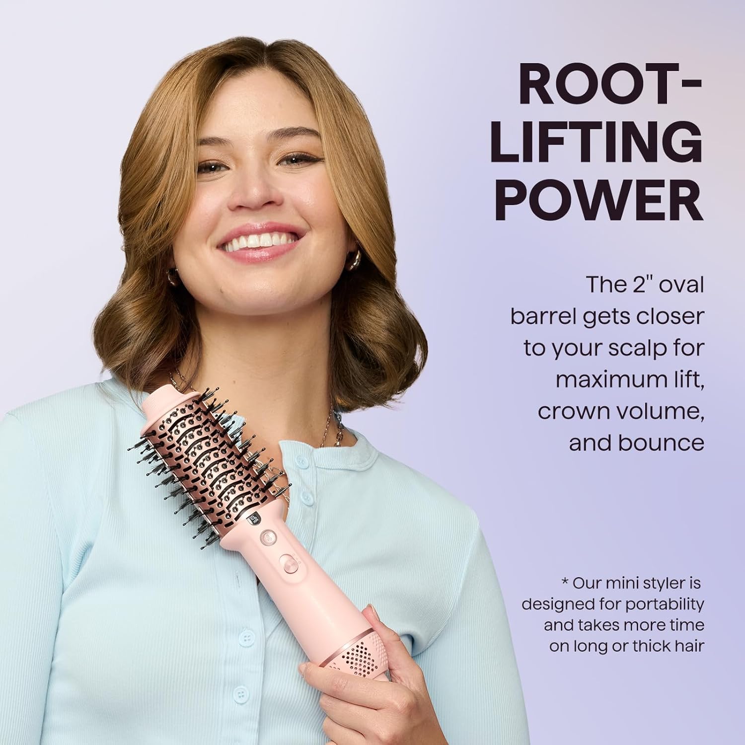 Detalle 2 de Wavytalk Jet Brush 110V-240V Mini Hair Dryer