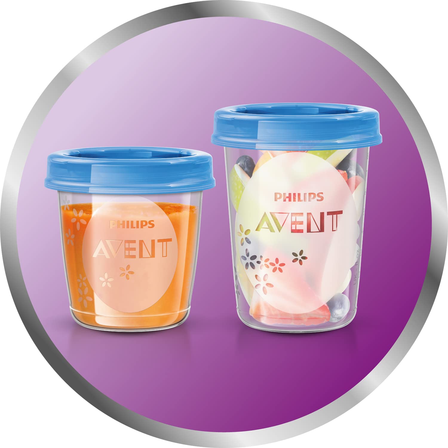 Thumbnail 4 de AVENT SCF721/20 Nahrungs-Mehrwegbecher 20er Pack