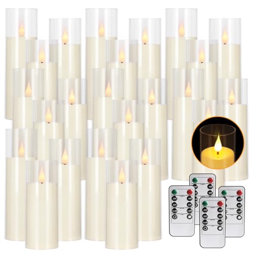 Detalle de TLNFHRPI A-Series Flameless Candles 24 ๐ฏ