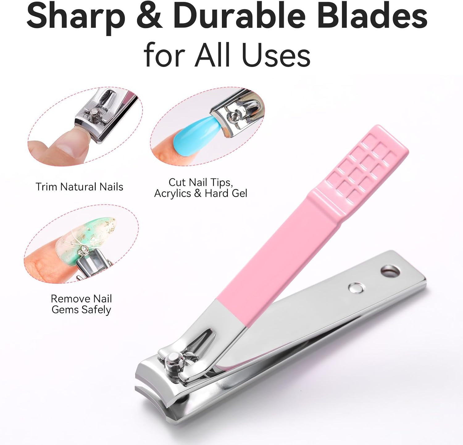 Thumbnail 3 de Makartt Cuticle Cutter with Pusher and Nipper – Cuticle Remover Tool Set