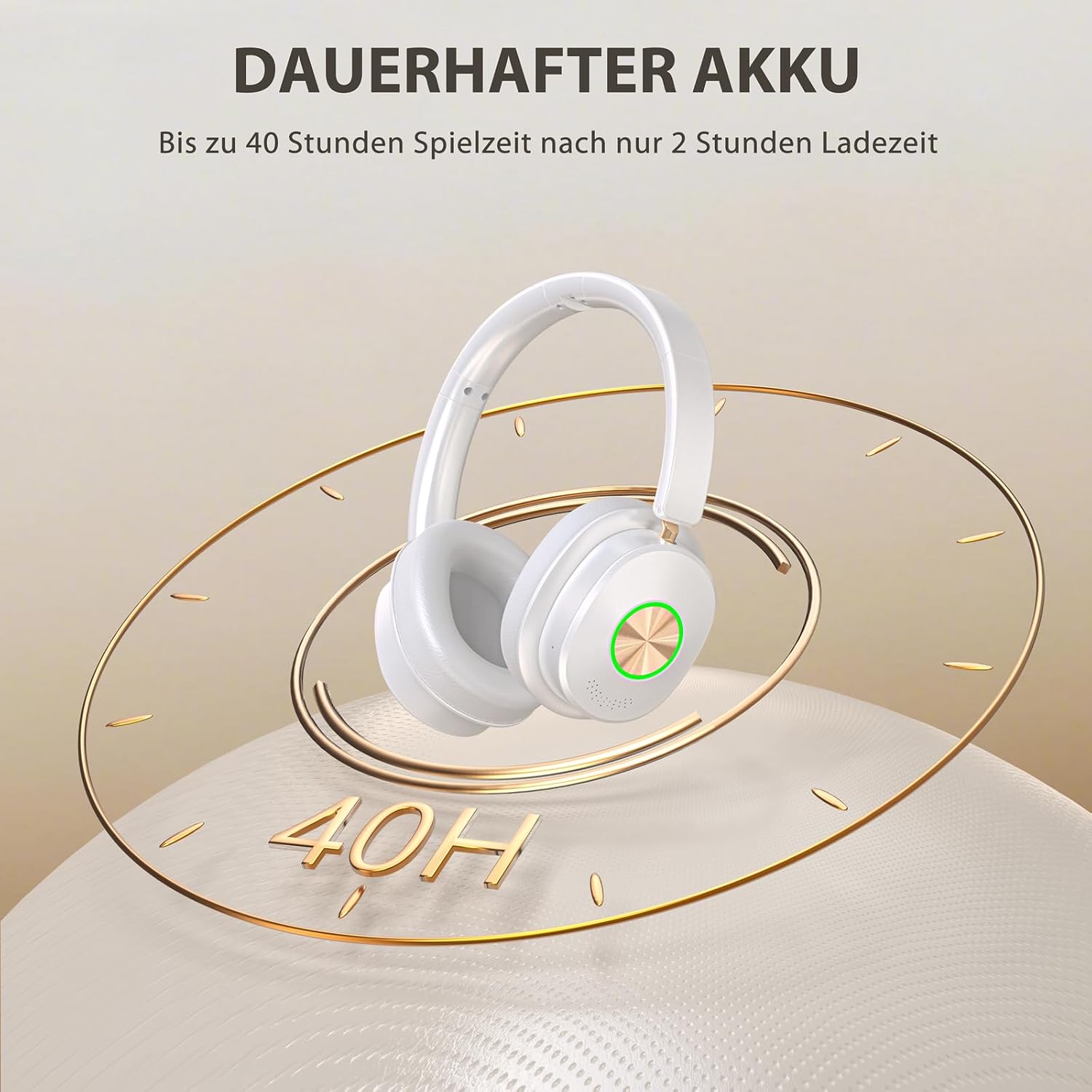 Detalle 2 de Earbay TV Kopfhörer kabellos – privater Hi-Fi-Ton für Fernsehen und Streaming
