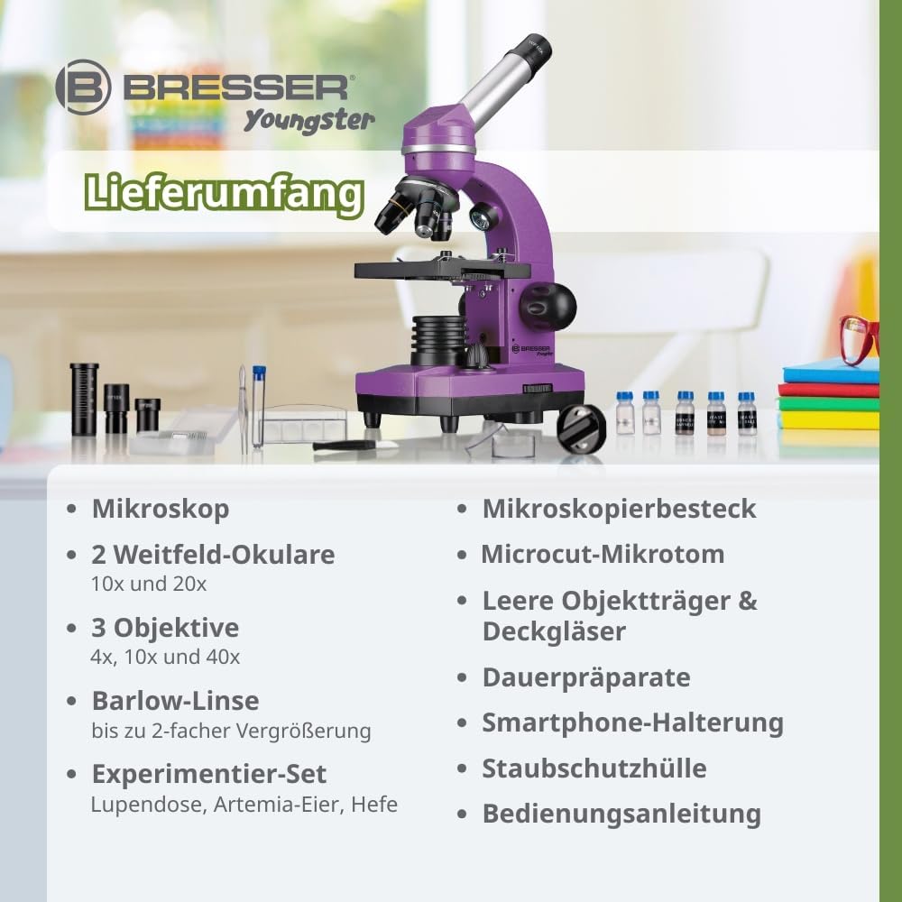 Thumbnail 6 de Bresser BIOLUX Schülermikroskop für 1600-fach