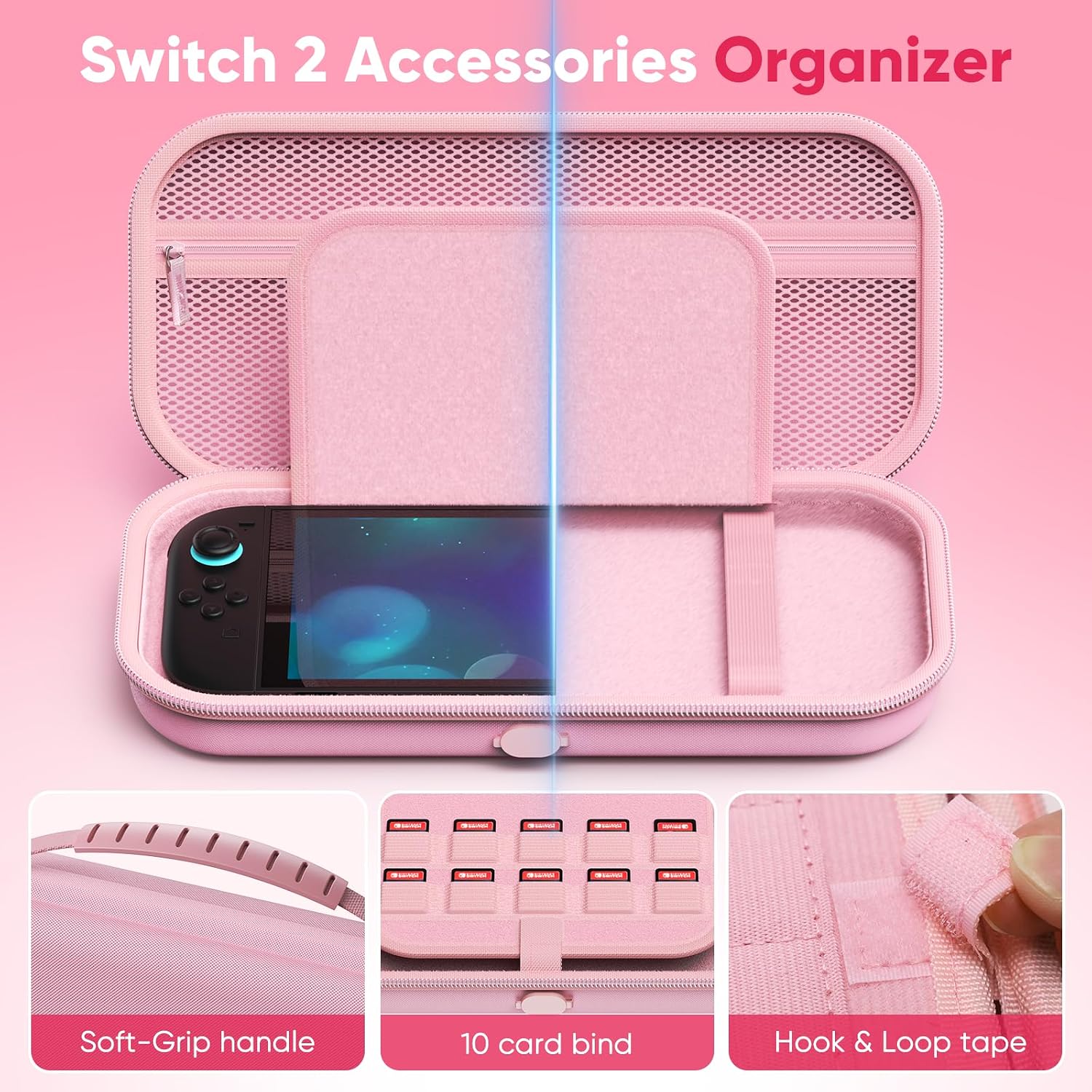 Detalle 2 de Switch Ladetasche Tragetasche 10 Karten Eva