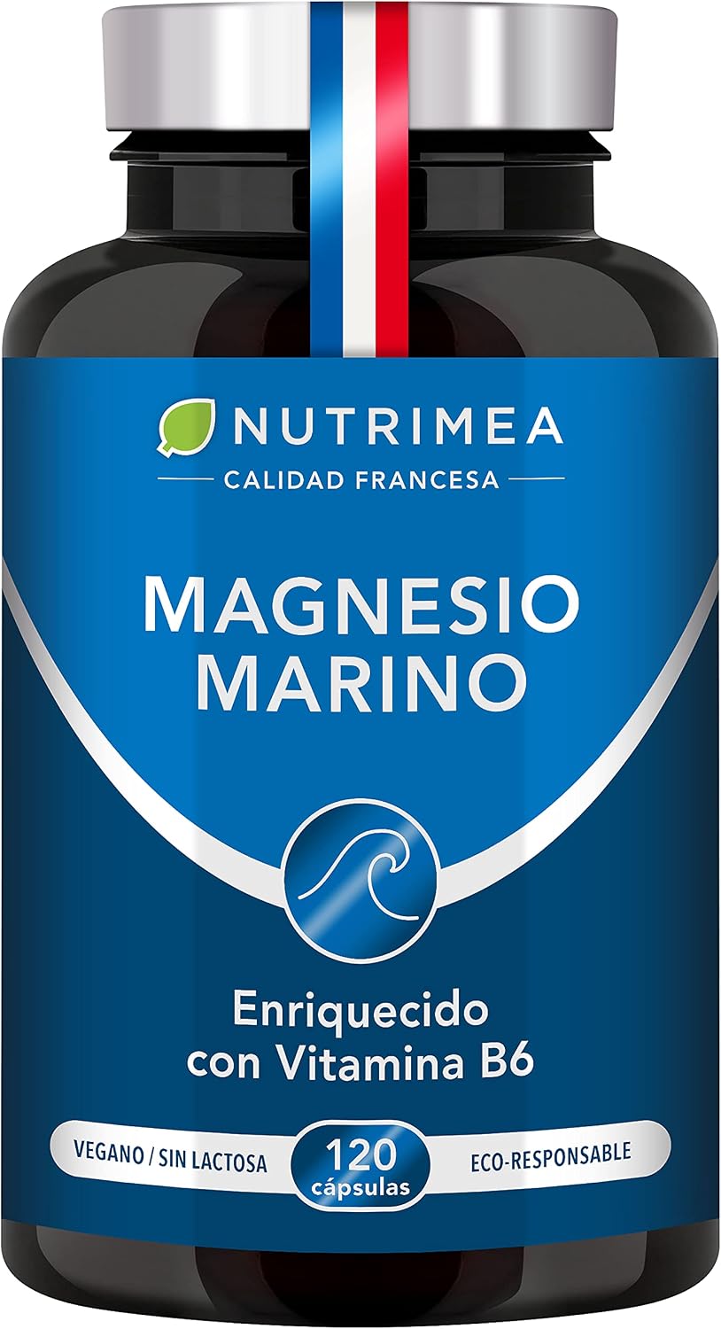 Detalle de Magnesio Marino con Vitamina B6 120 cápsulas