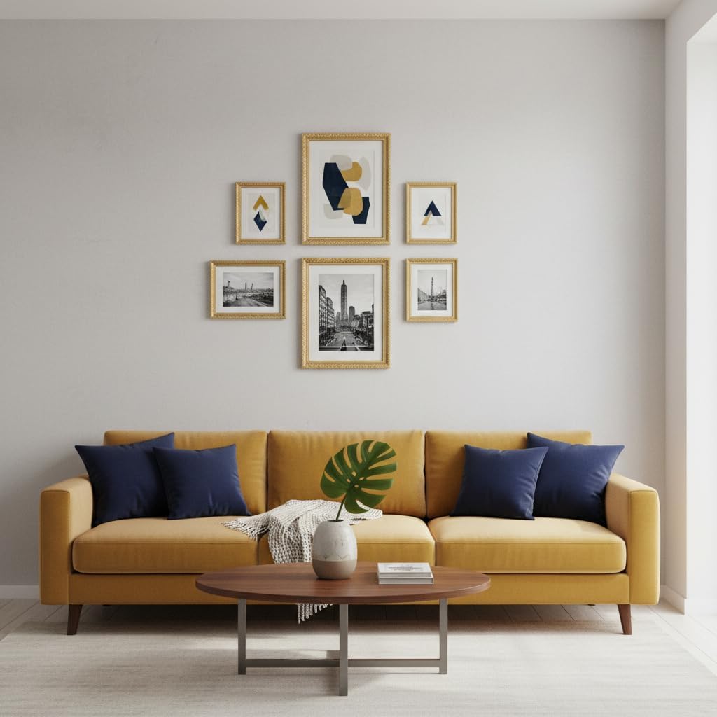 Thumbnail 5 de Cadre photo Victor Rubens vert or baroque antique 18x24 cm, moulure 30 x 20 mm avec verre véritable