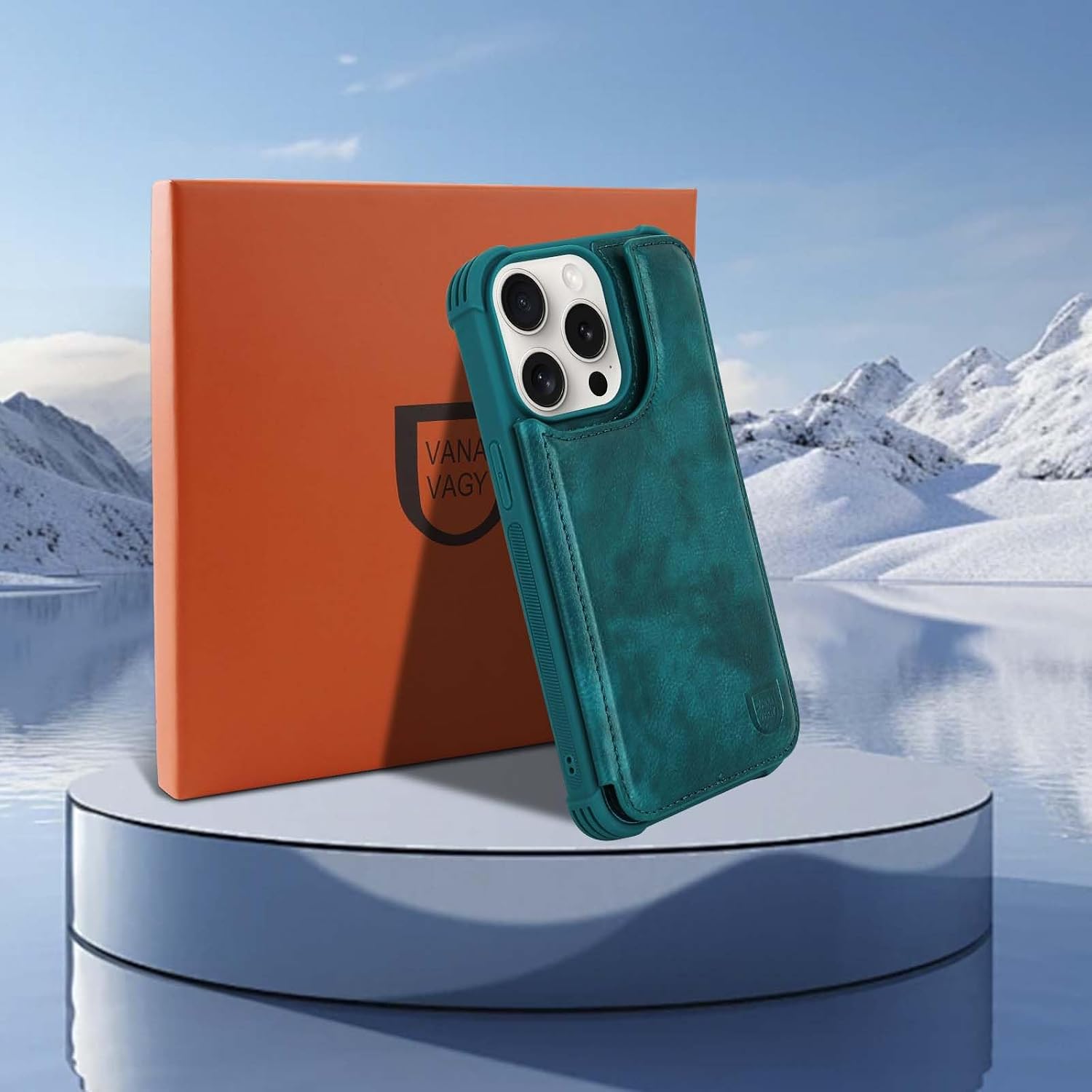 Thumbnail 6 de VANAVAGY Wallet Case for iPhone 15 Pro