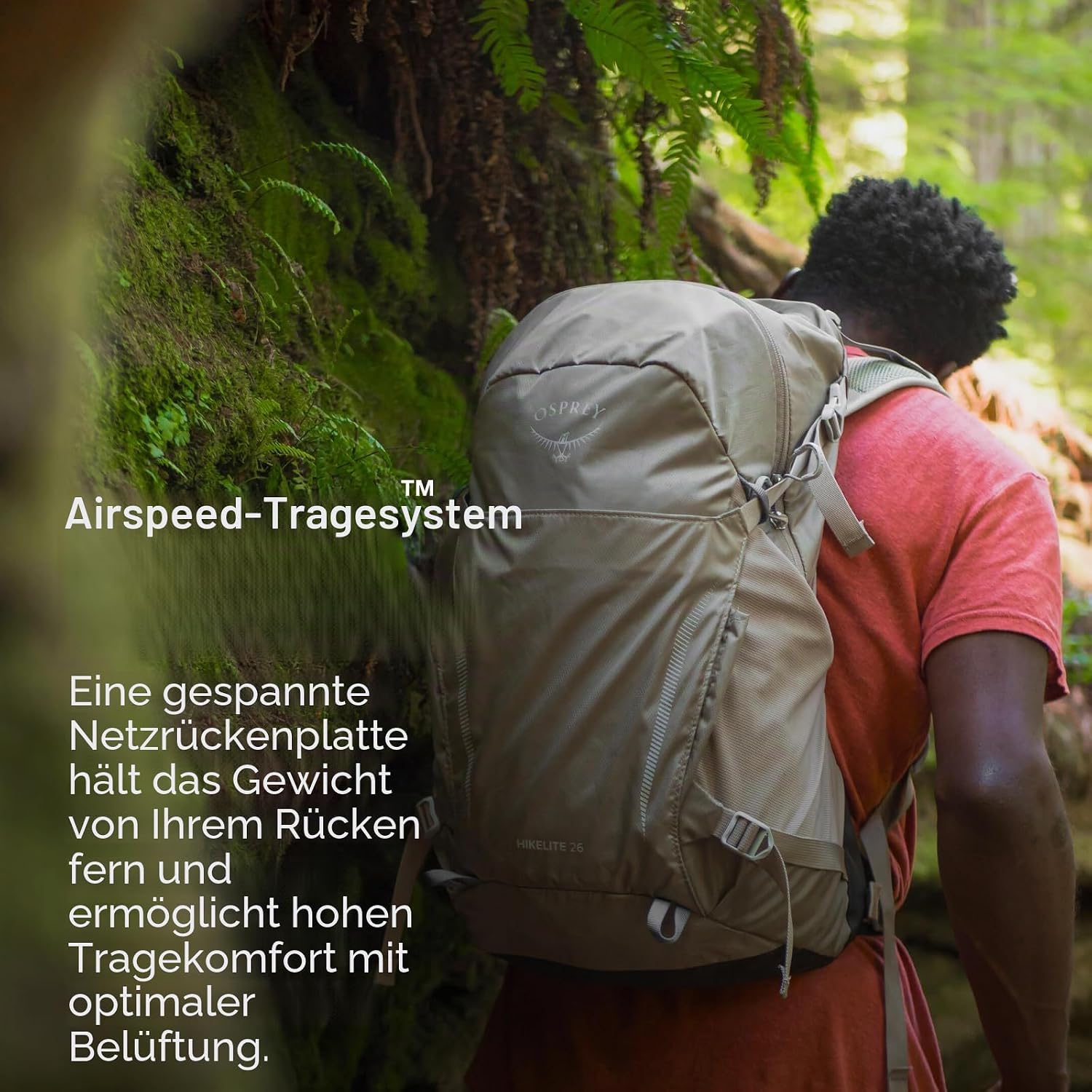 Detalle de Osprey Hikelite Unisex Rucksack 20 L