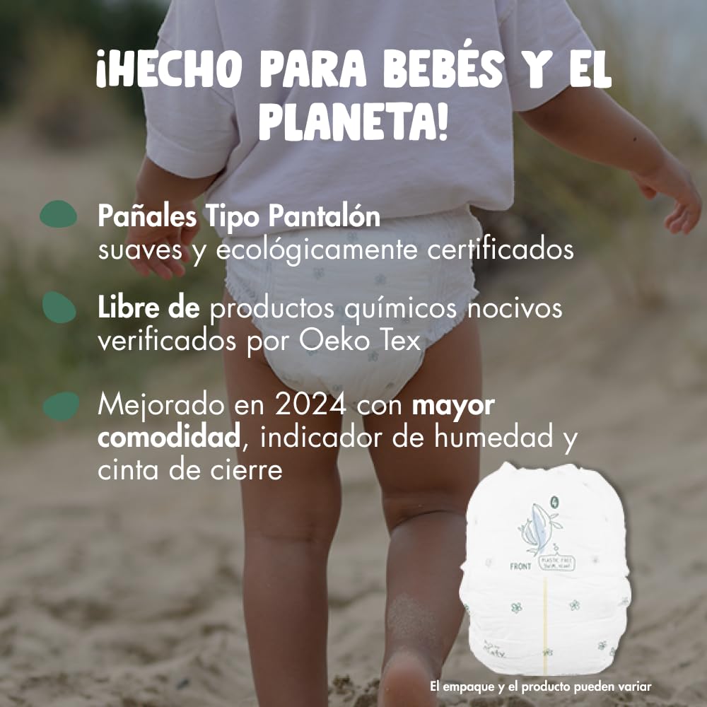 Thumbnail 2 de Eco by Naty Pañales Bebé Pants 🌿 Hipoalergénicos y Ecológicos Talla 4