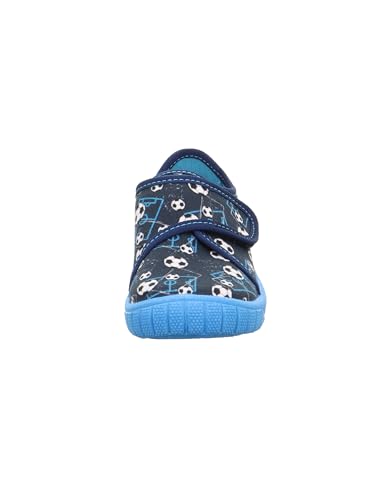 Detalle 2 de Superfit Jungen Hausschuhe Bill 1-000279, Türkis Mehrfarbig, Gr. 37 EU