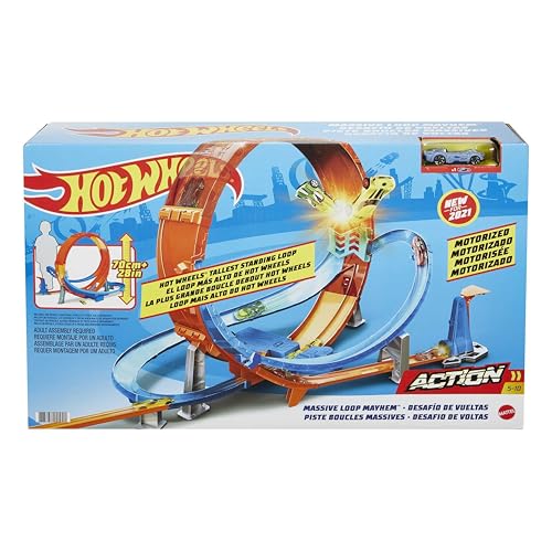 Thumbnail 5 de Hot Wheels HCB00 Looping Caos - Pista y vehículo 🚗🎢