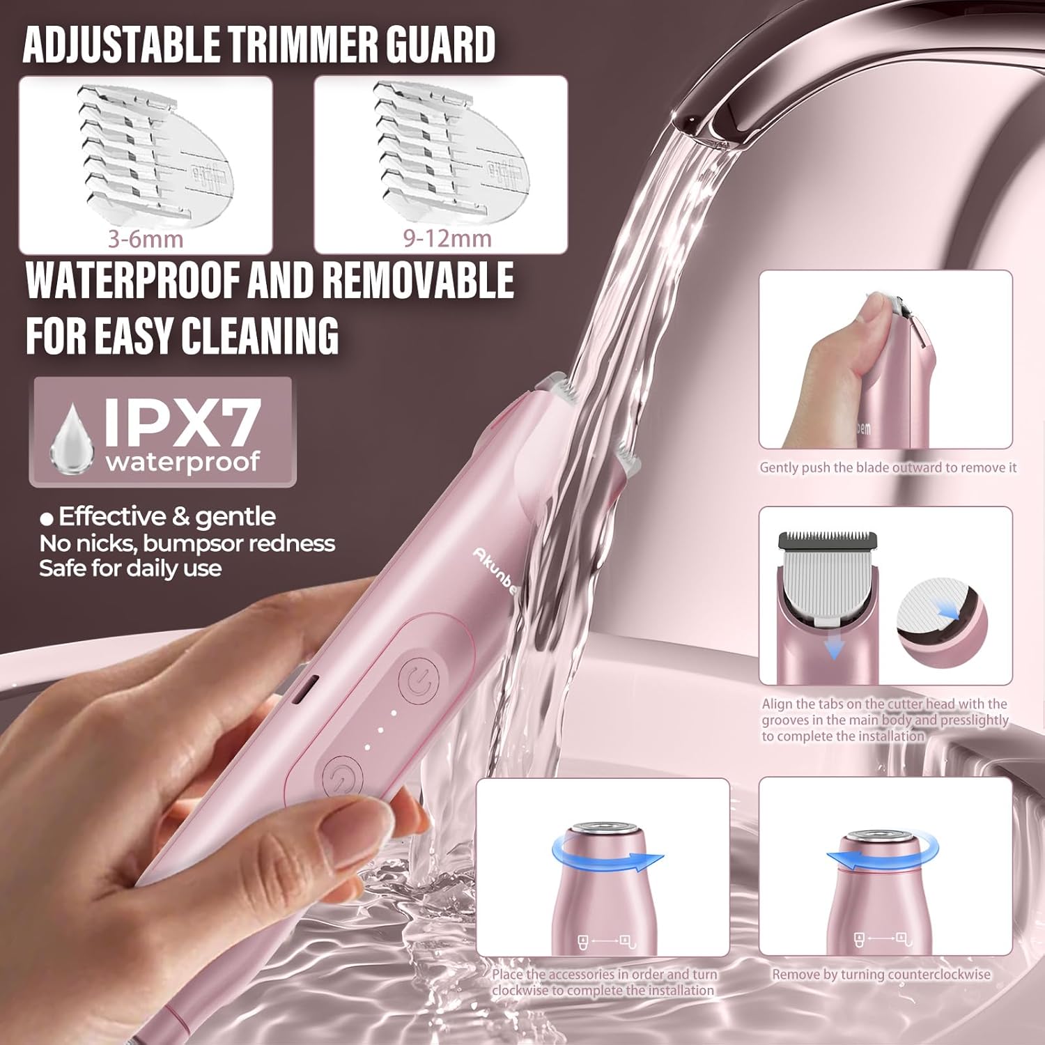 Thumbnail 4 de Akunbem 2-in-1 Bikini Trimmer ⚙