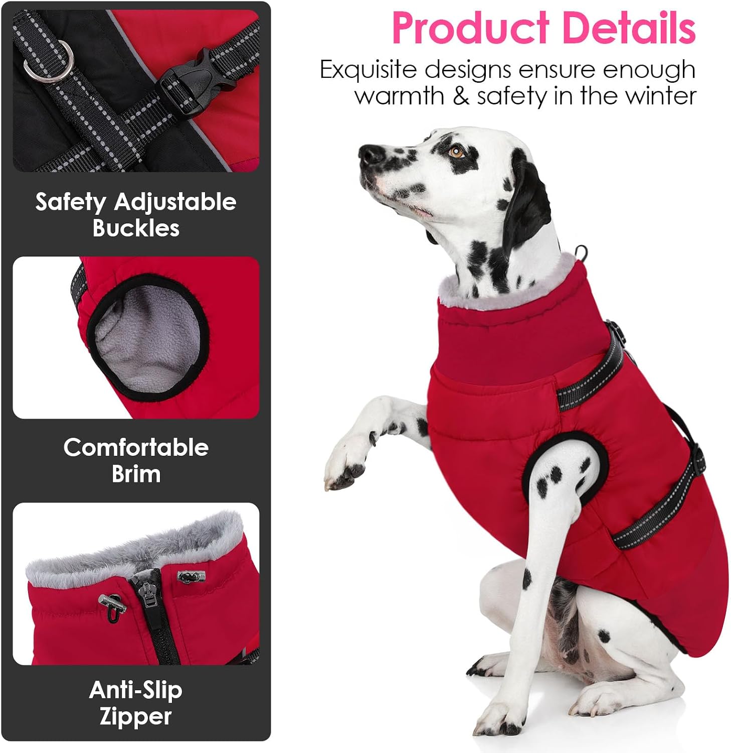 Thumbnail 4 de AOFITEE Dog Coat, Size L