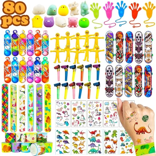 Wleozys 80pcs Party Bag Fillers for Kids — A Practical Mix for Classrooms and Celebrations