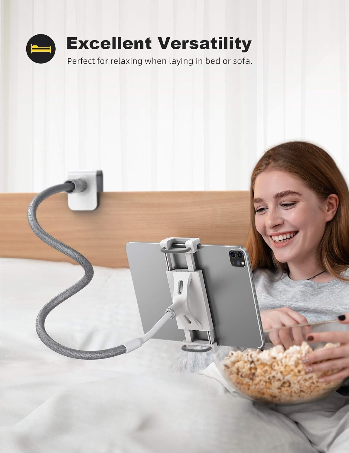 Detalle 2 de Lamicall Gooseneck Tablet Holder 10.5"