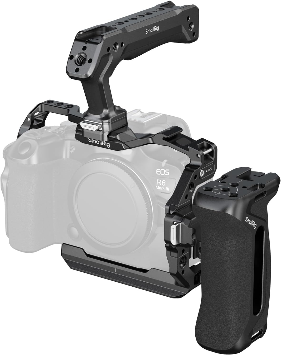 Detalle de SmallRig R6 Mark III HawkLock Cage Kit for Canon R6 Mark III / R6 Mark II