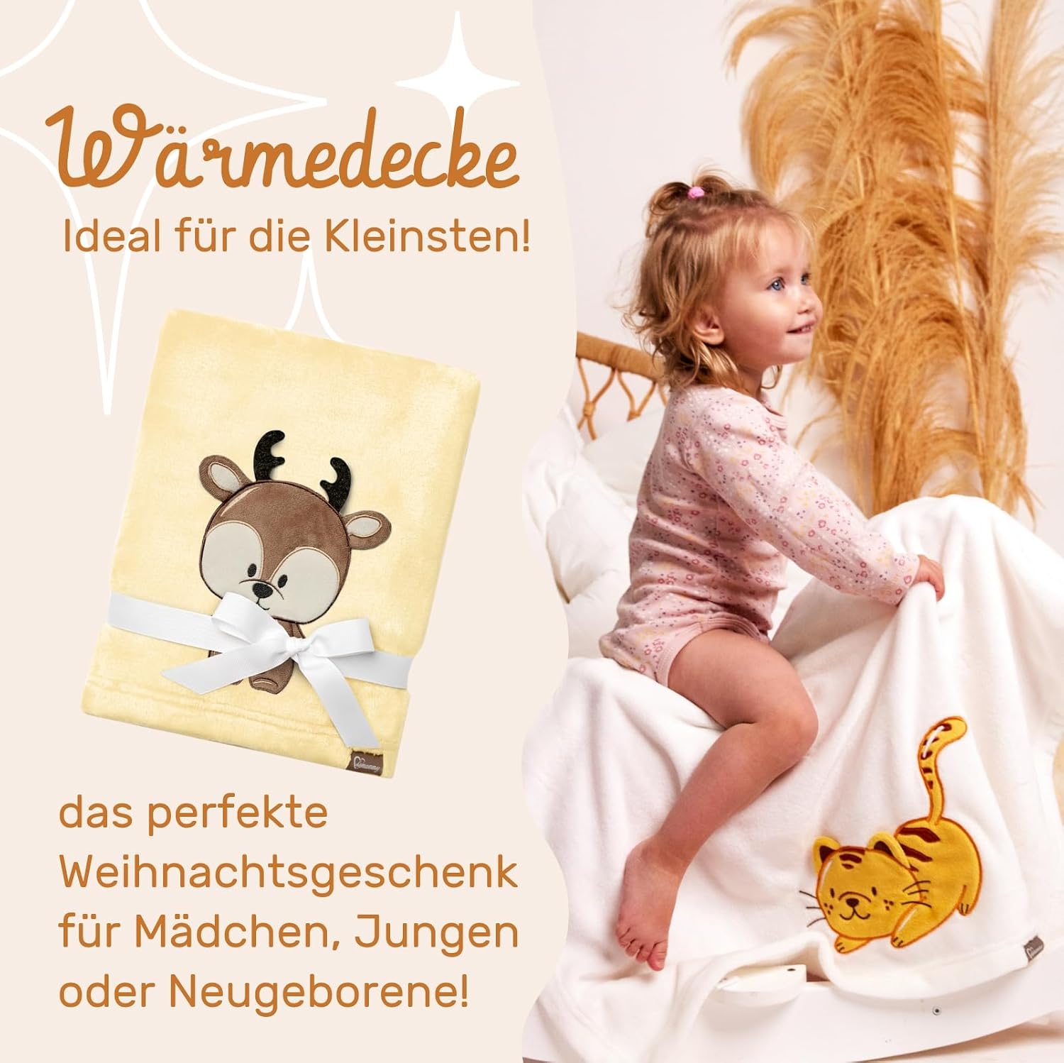 Detalle de Be Mammy Coperta calda per bambini 3D