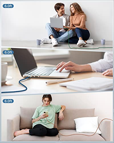 Thumbnail 6 de Cavo USB C Aioneus 2m – 3 Pezzi, Carica Rapida 3A e Dati a 480 Mbps