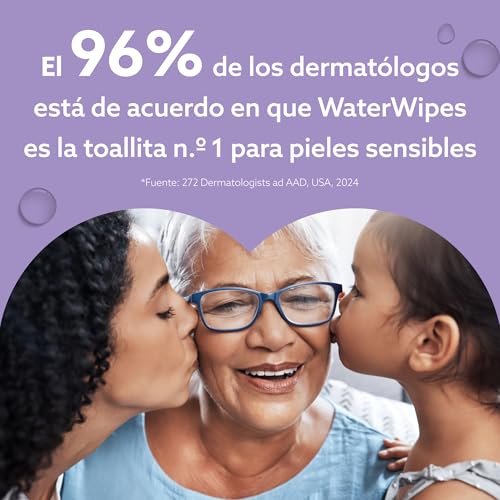 Thumbnail 9 de WaterWipes Sensitive+ Soothing Clean Wipes, 6 Paquetes: limpieza suave para piel sensible
