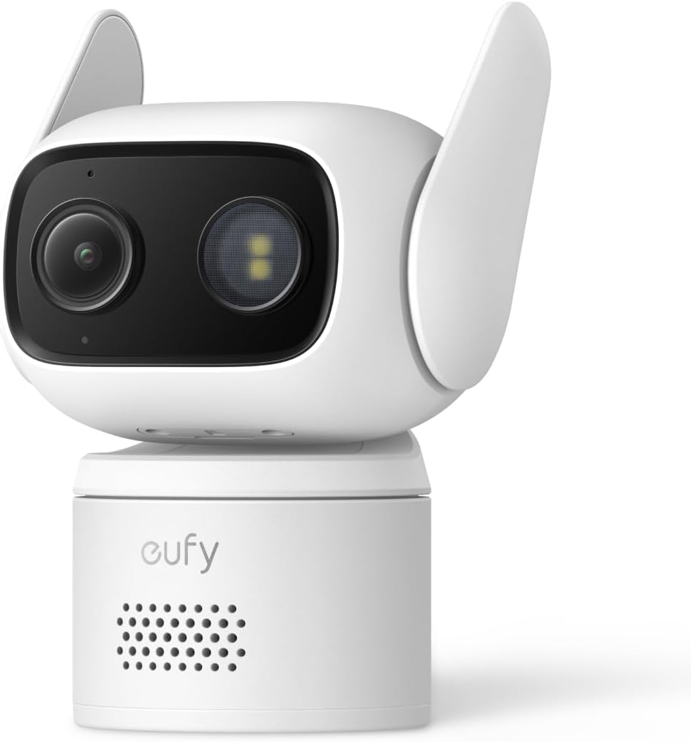 Detalle de eufy security C31 T817L – przewodowa kamera 360°, 1080p, kolorowy obraz nocny