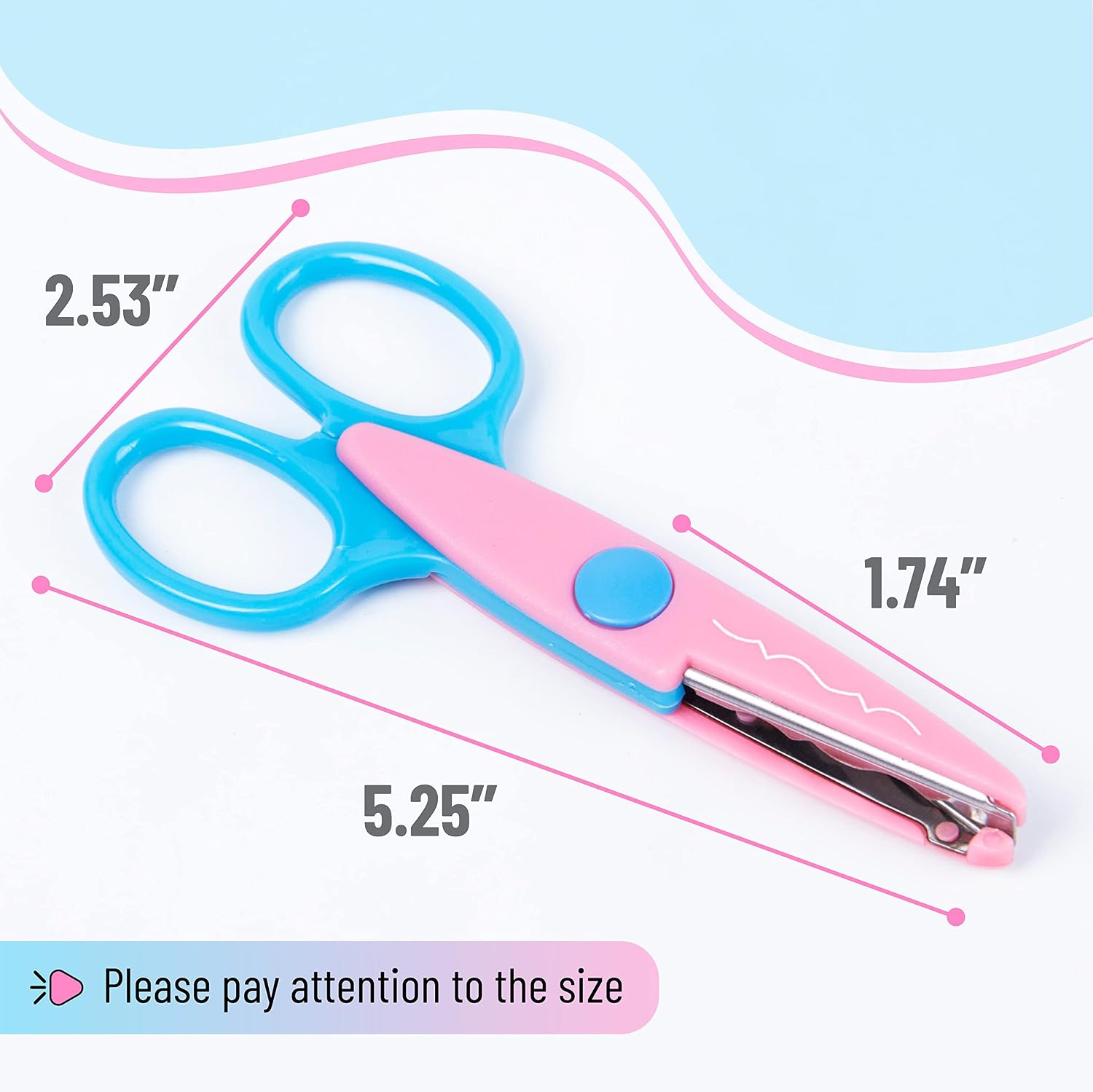 Thumbnail 2 de Mr. Pen Decorative Edge Craft Scissors, 6-Pack