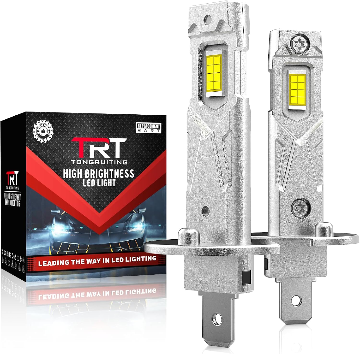 Detalle de Tongruiting Bombillas LED H1 para coche 36000LM 110W