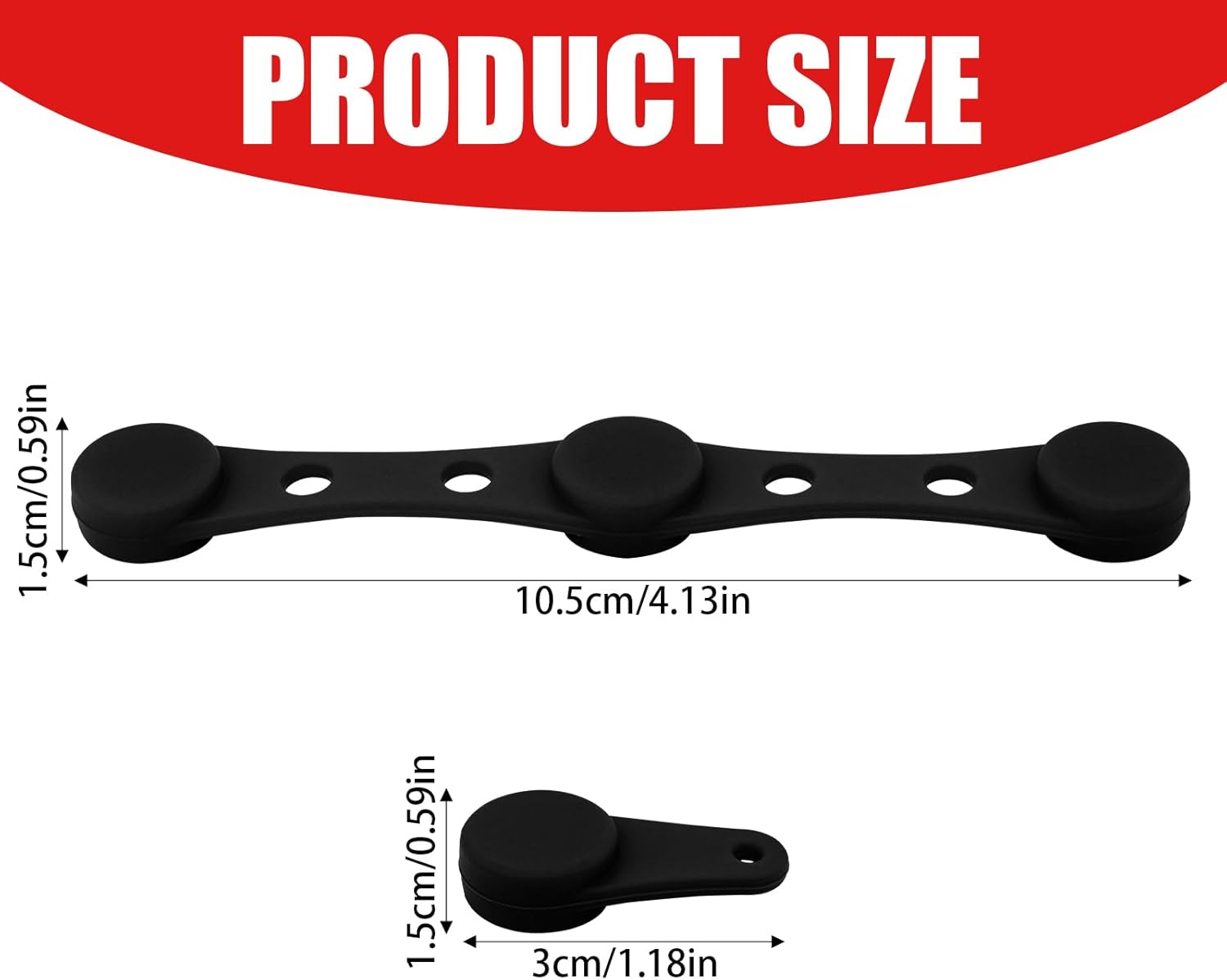 Thumbnail 6 de TAIANJI 8 Pcs Air Fryer Silicone Magnet Clips