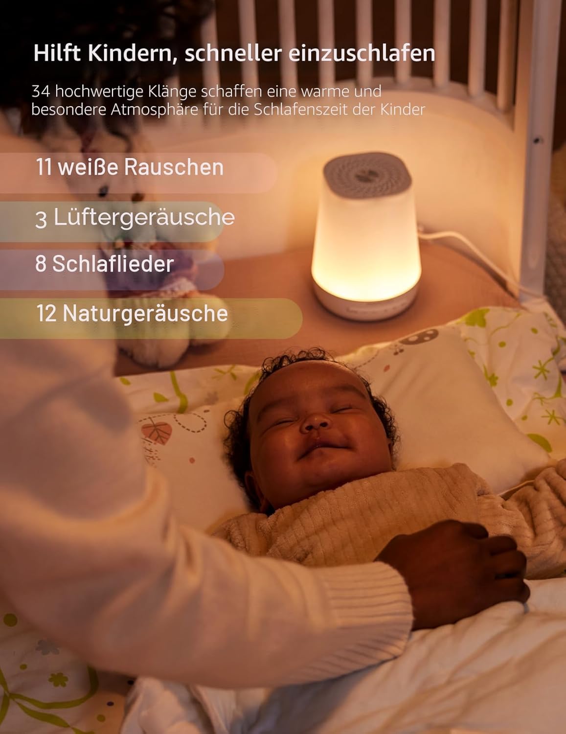 Thumbnail 3 de Momcozy DB03 White-Noise-Maschine 34 Geräusche 💤