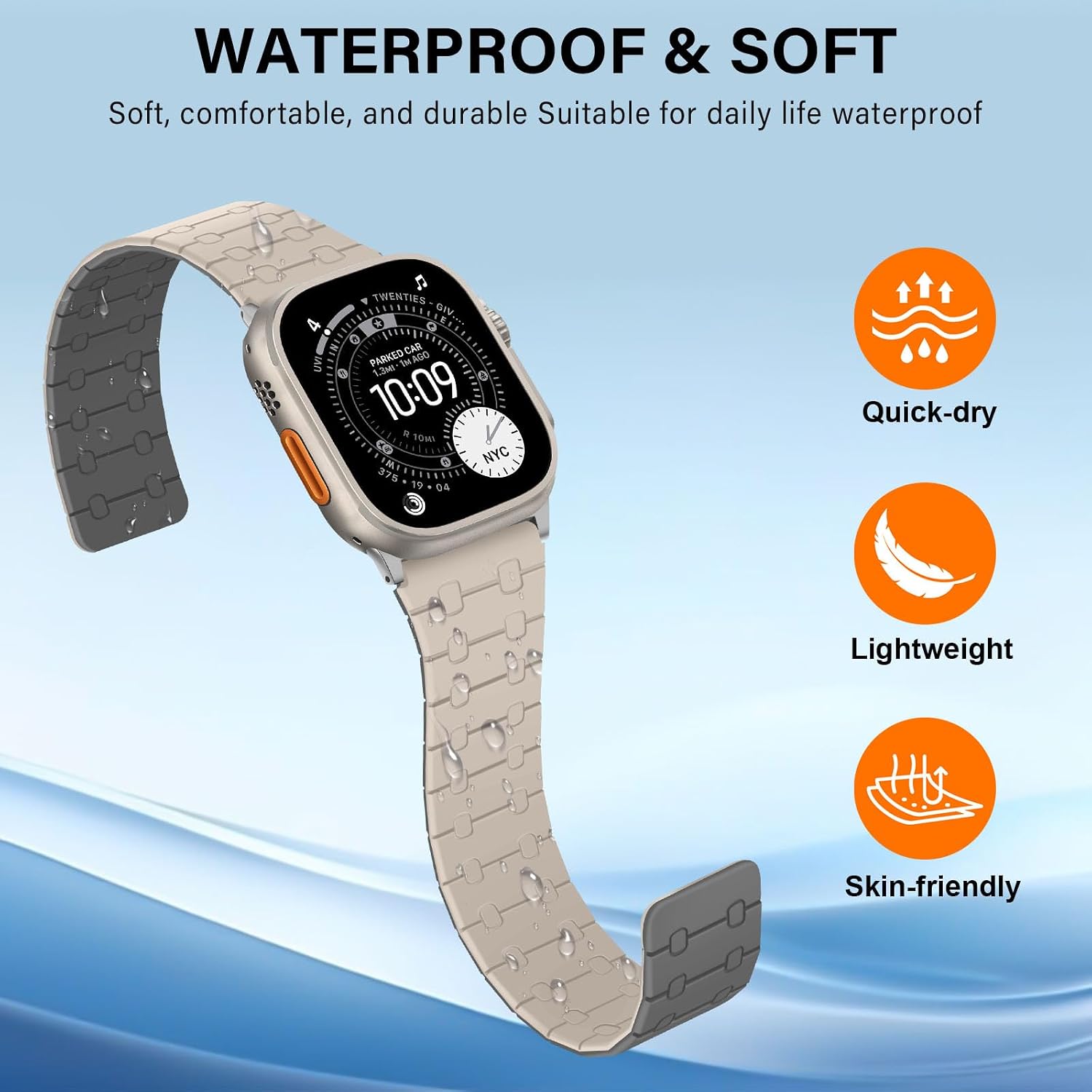 Thumbnail 4 de Sixmoat Double Sided Magnetic Strap 45mm for Apple Watch