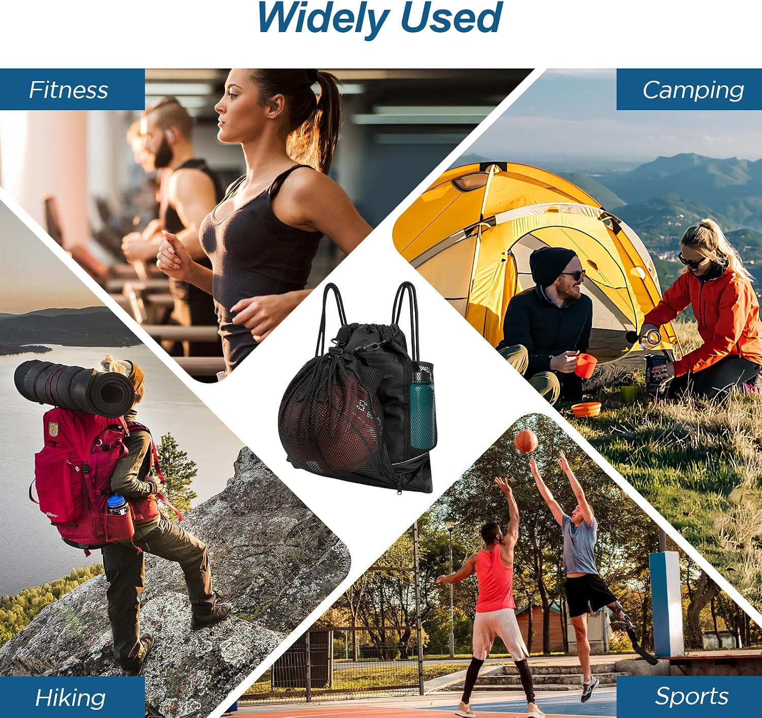Thumbnail 6 de Cozary Sac à Dos Sport Filet Amovible