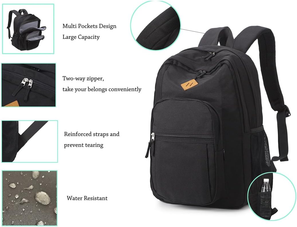Thumbnail 6 de abshoo Classical Basic Travel Backpack 20L