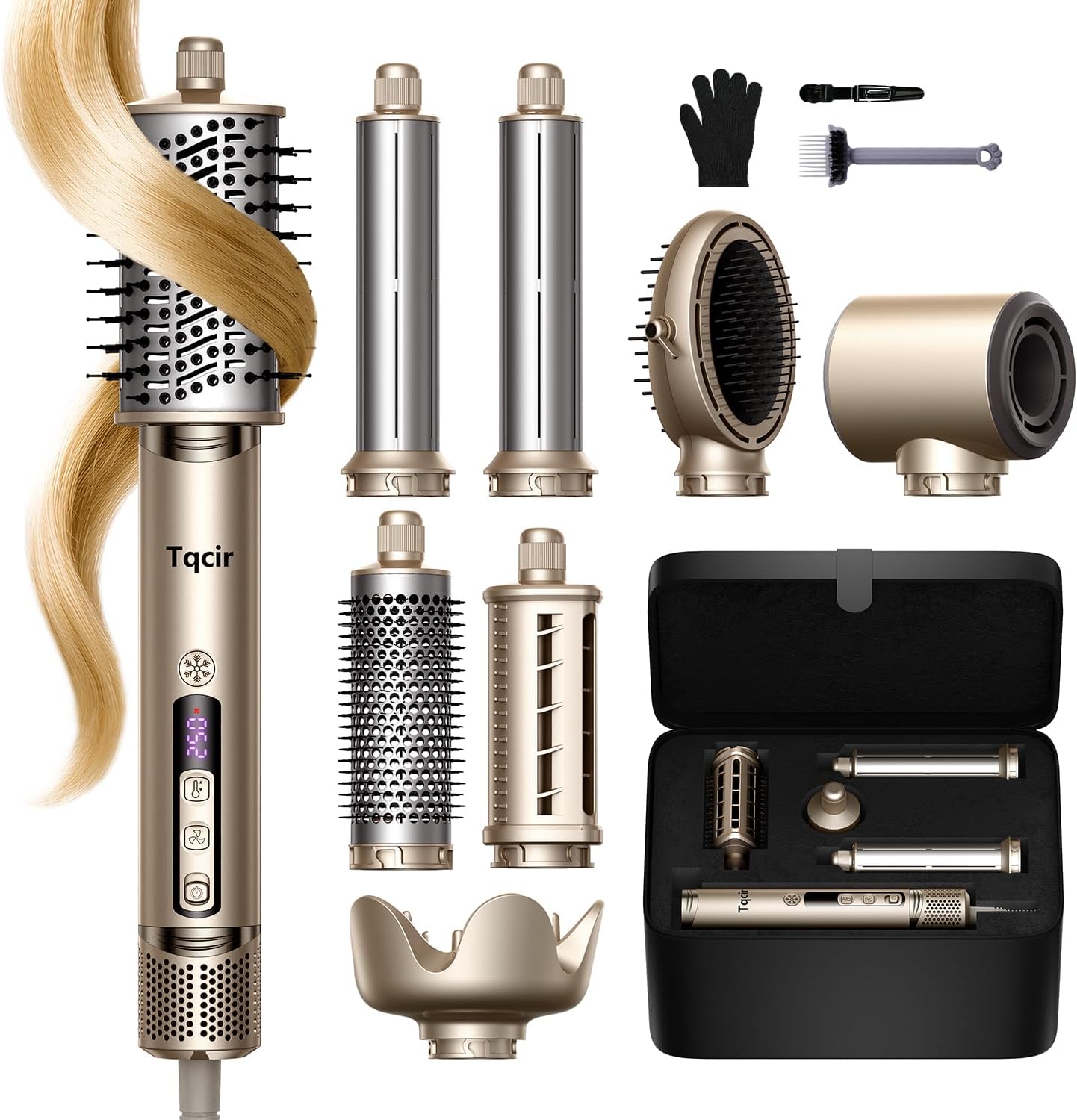 Detalle de Tqcir Hot Air Styler, 8-in-1