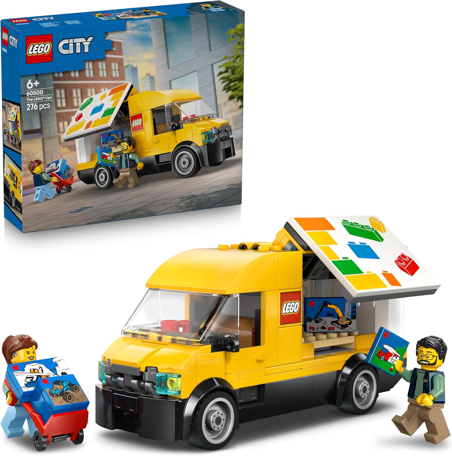 Detalle de LEGO City 60500 Van Toy Truck Kit