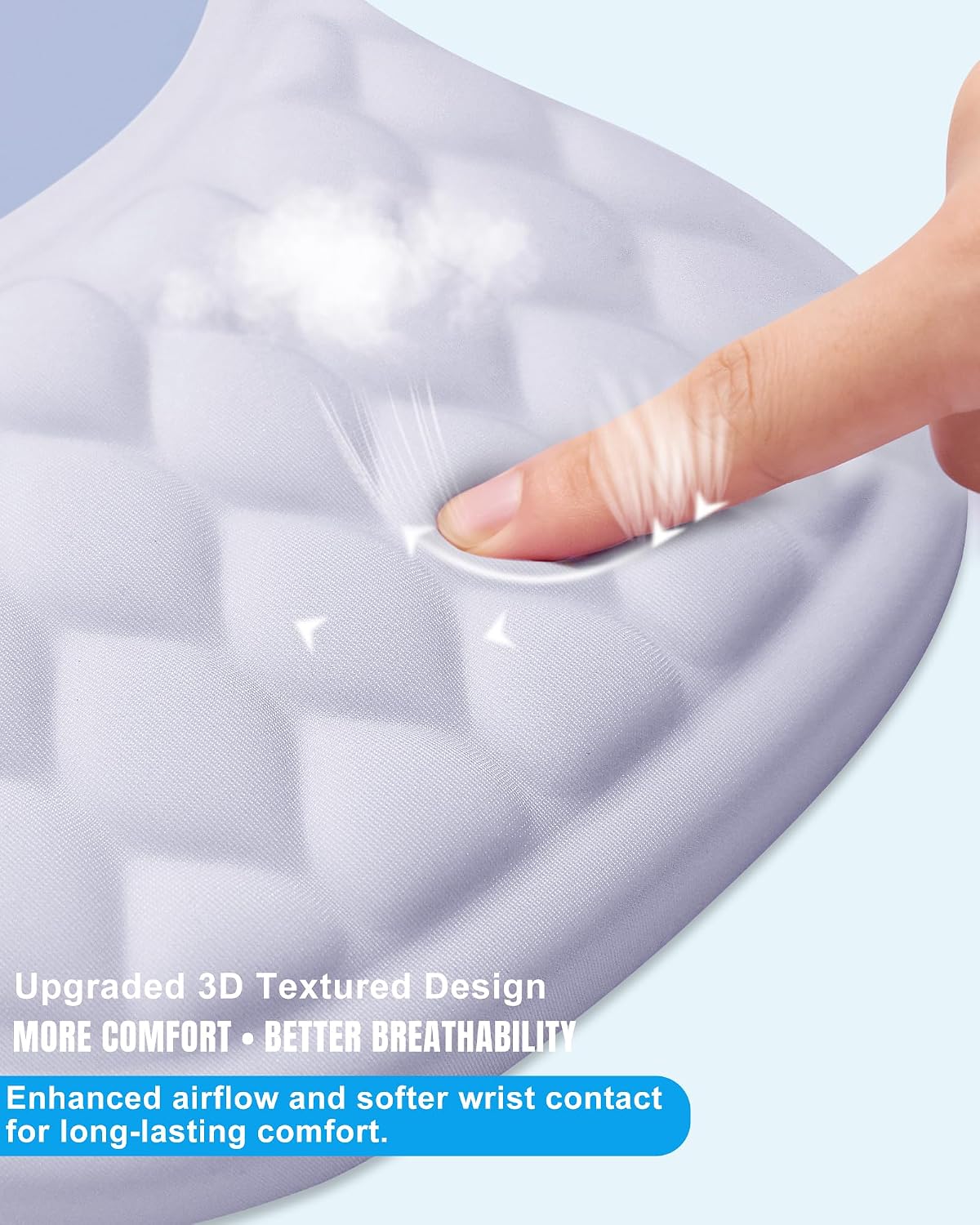 Thumbnail 2 de PVIPCZ Ergonomic Mouse Pad with Memory Foam