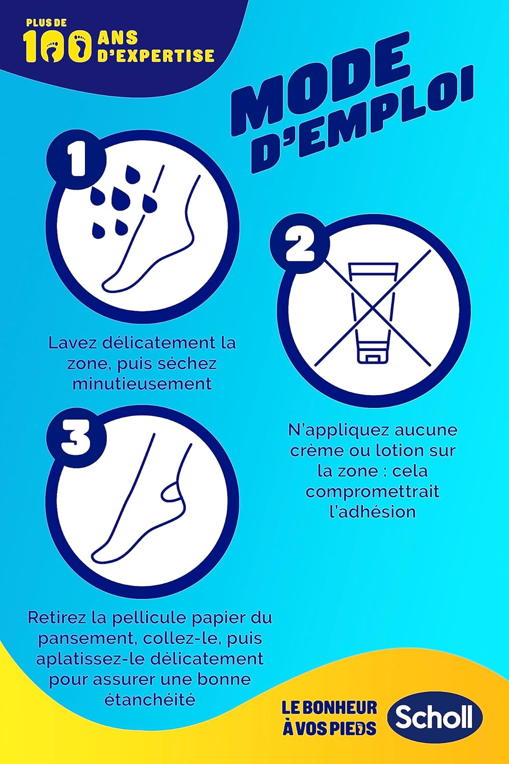 Detalle 2 de Dr. Scholl's Etui de 5 Pansements Ampoules Grand Format pour Talons