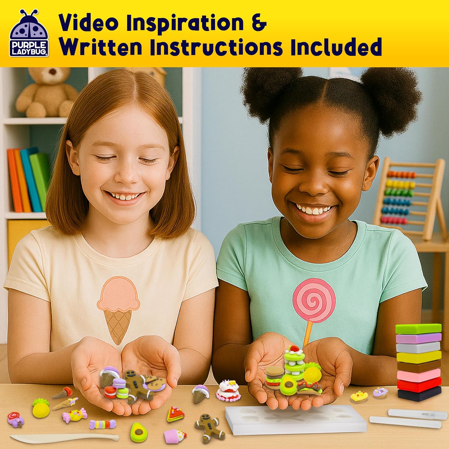 Thumbnail 6 de Eraser Lab Make Your Own Erasers for Kids – Fun Food Theme DIY Kit