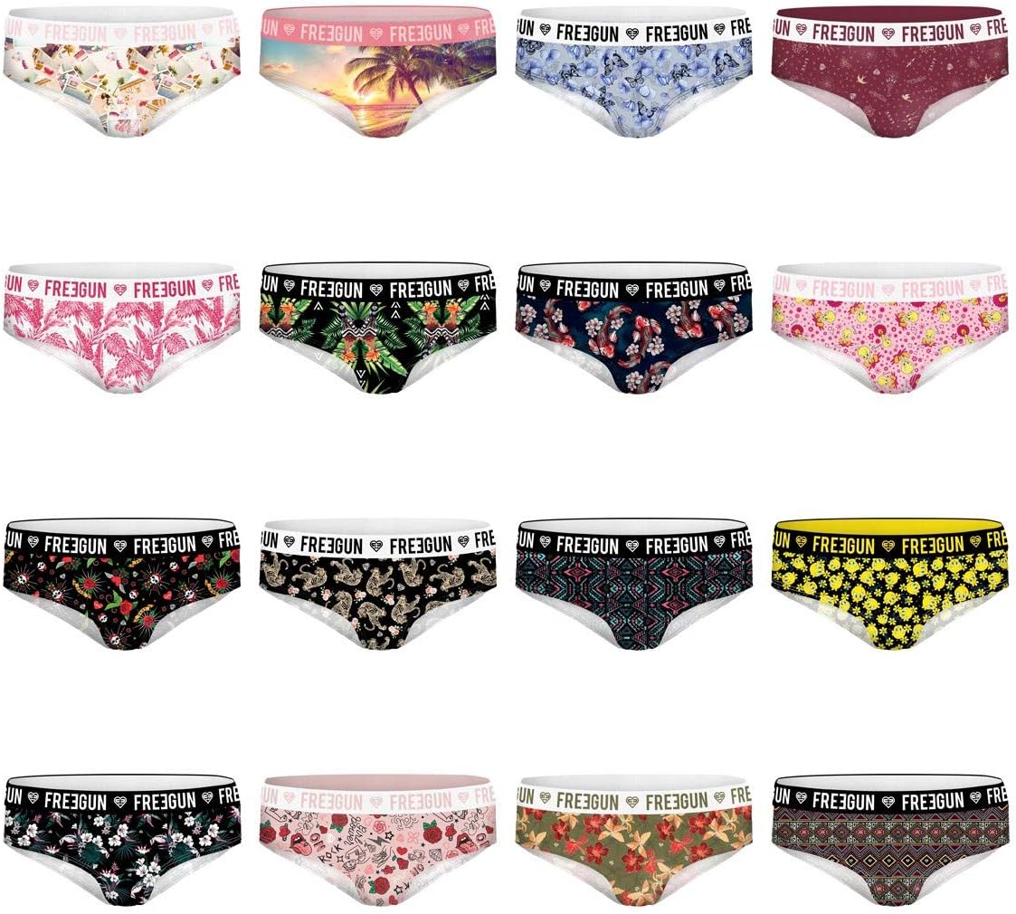 Detalle de FREEGUN Pack Surprise Culotte Fille Microfibre – Lot de 3 (Modèles aléatoires)