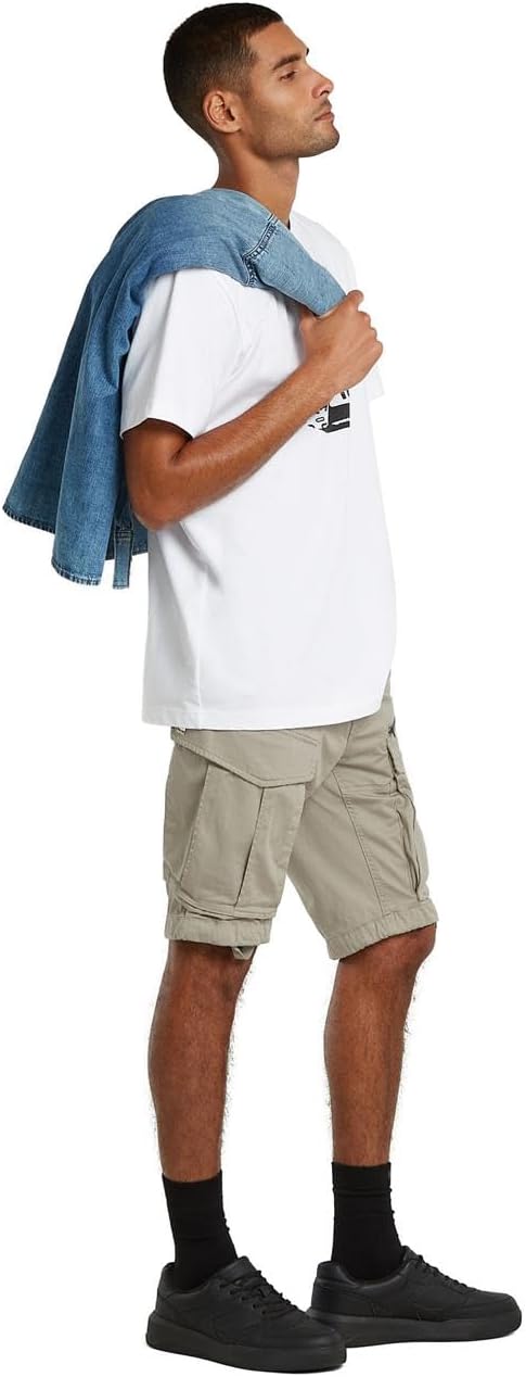 Detalle de G-Star Rovic Zip Regular Shorts Pantaloncini Uomo – taglia 33, beige