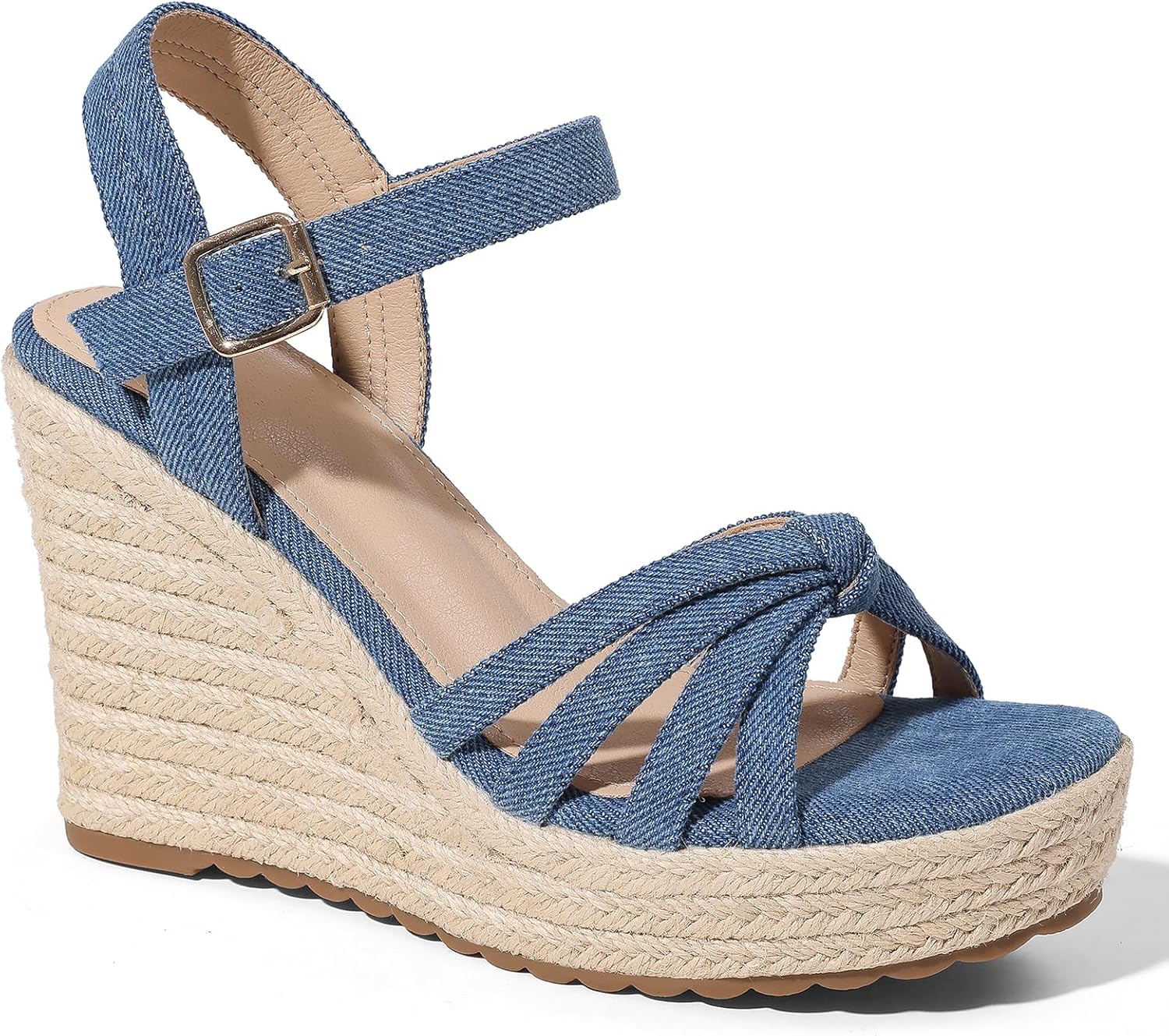 Thumbnail 6 de mikarka Sandals for Women 2026: Comfortable Wedge Platform Espadrille Sandals