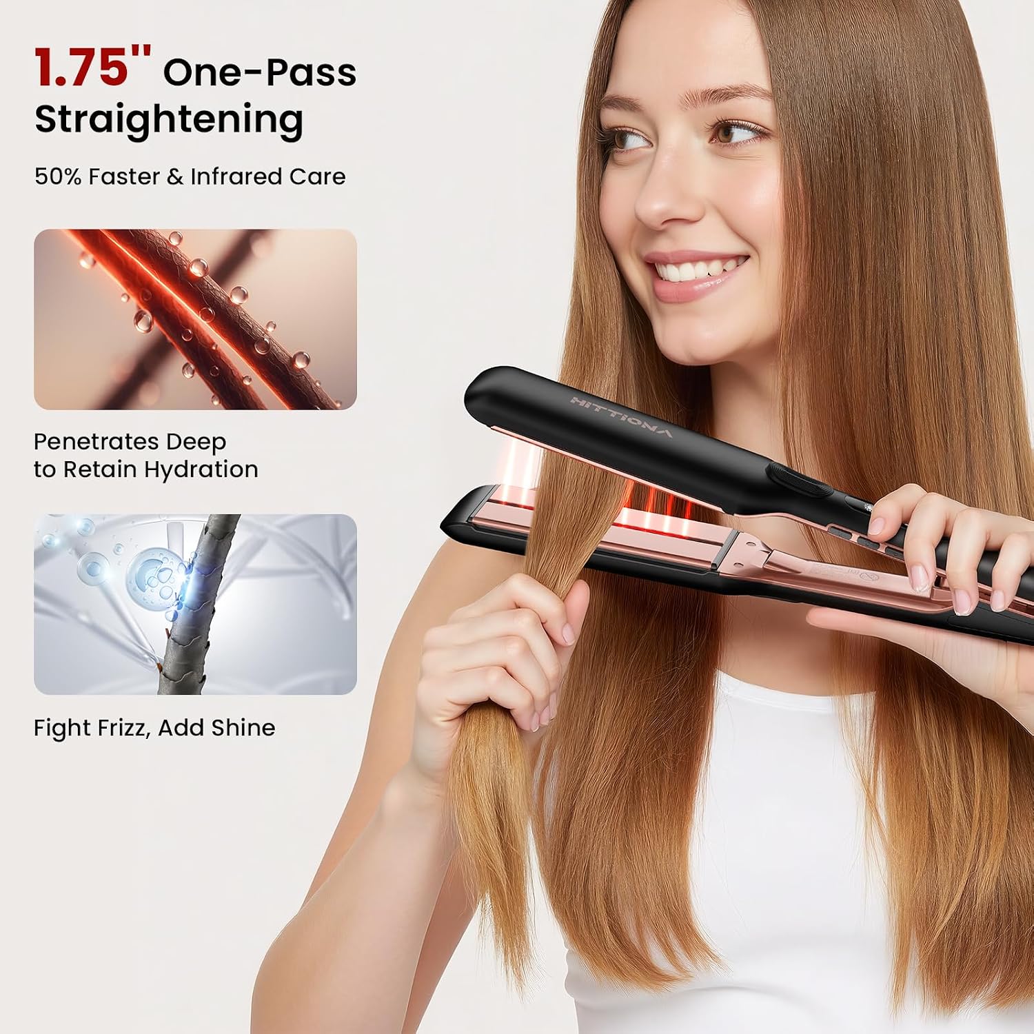 Thumbnail 1 de HITTIONA Flat Iron 1.75" Ceramic
