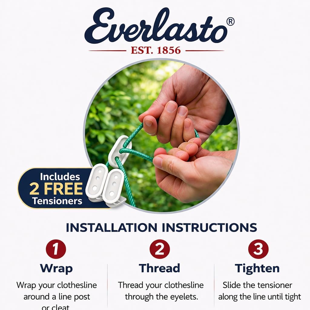 Thumbnail 6 de Everlasto Orient 20m PVC Clothes Line