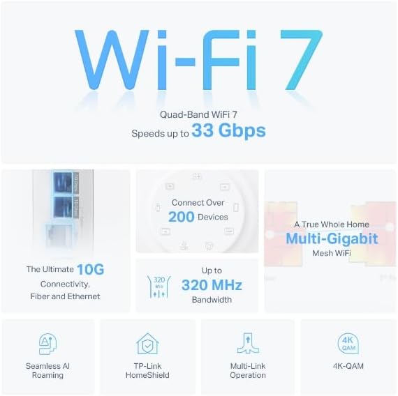Thumbnail 2 de TP-Link Deco 7 Elite BE95 WiFi 7 Mesh
