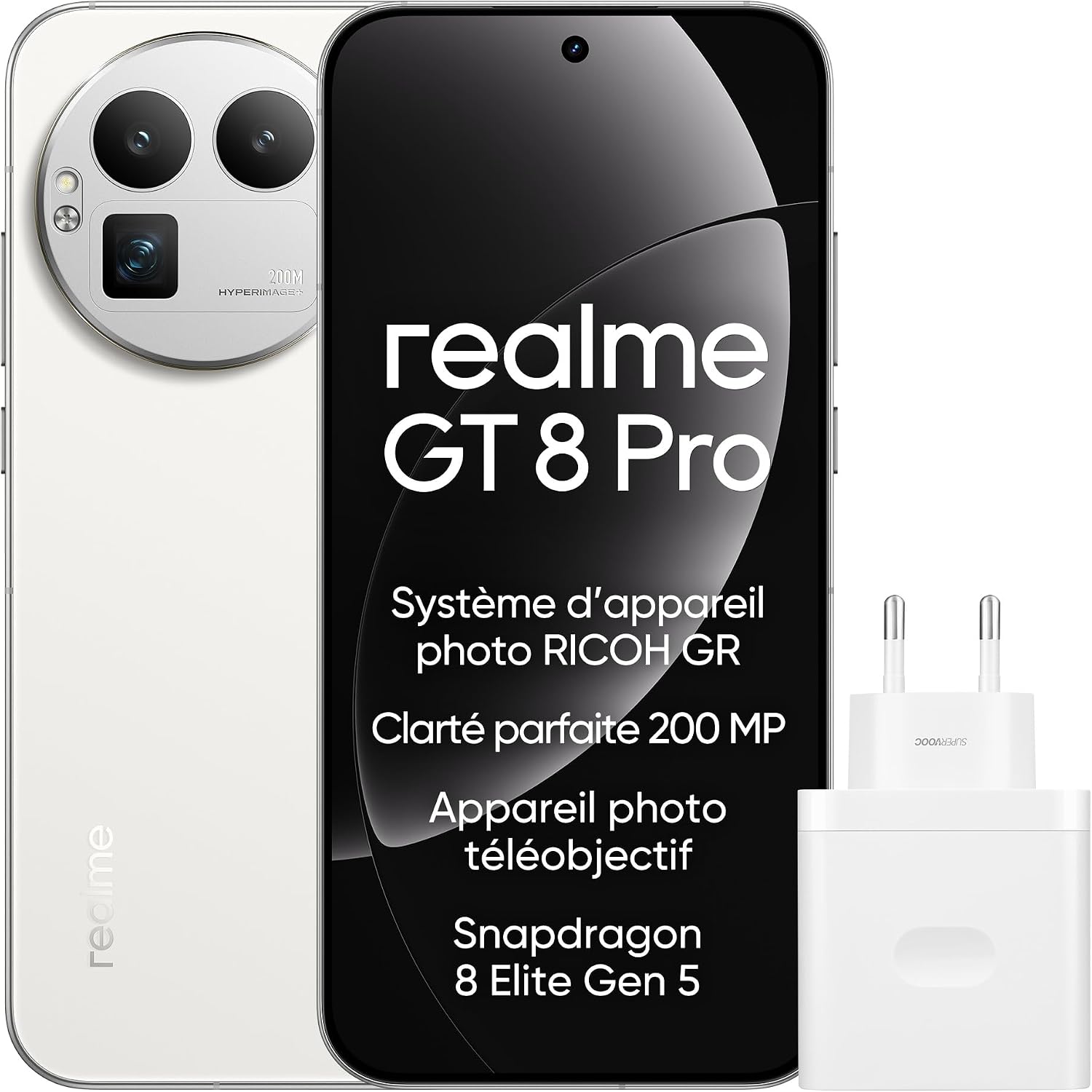 Thumbnail 6 de Realme GT 7 Pro 5G – 12+256 Go, Snapdragon 8 Elite, Ultra Net AI Camera, Écran RealWorld Eco², Batterie Titan 6500 mAh
