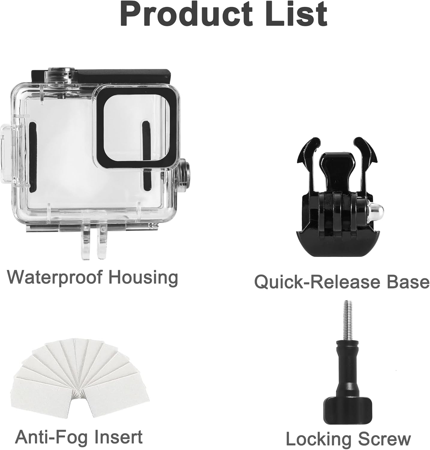 Thumbnail 6 de OKFUN custodia impermeabile per GoPro Hero 4K 60 m