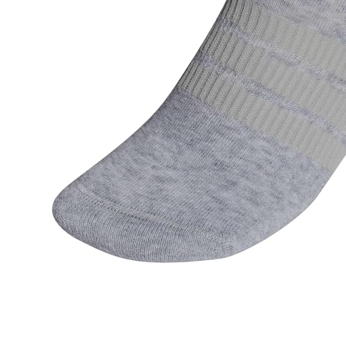 Thumbnail 3 de Adidas Unisex Cushioned Sportswear Knöchelsocken 3er-Pack – medium grey heather/weiß/schwarz, Größe 48-51