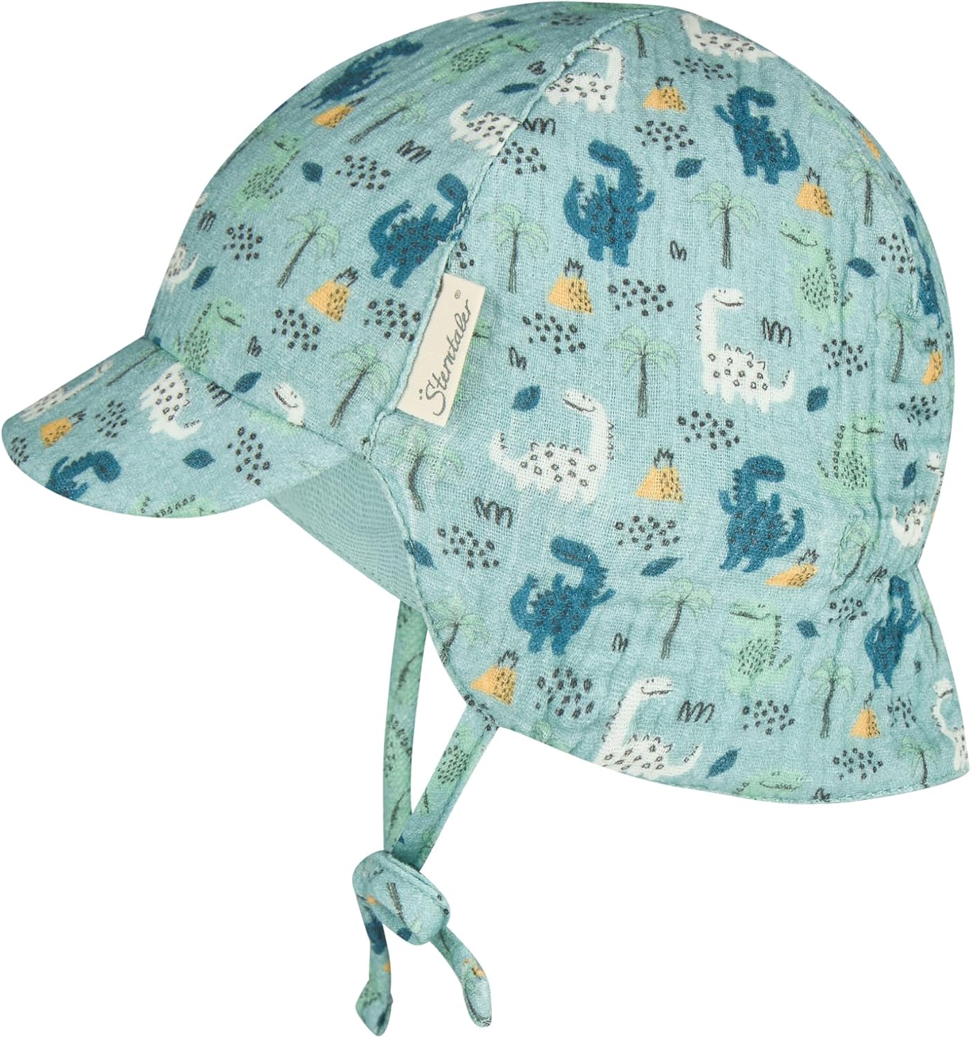 Thumbnail 2 de Sterntaler Schirmmütze Nackens – Chapeau de Soleil Mixte bébé ( dinosaures )