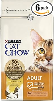 Detalle de Purina Cat Chow Adulto con Pollo 🐱 - 6x1.5kg
