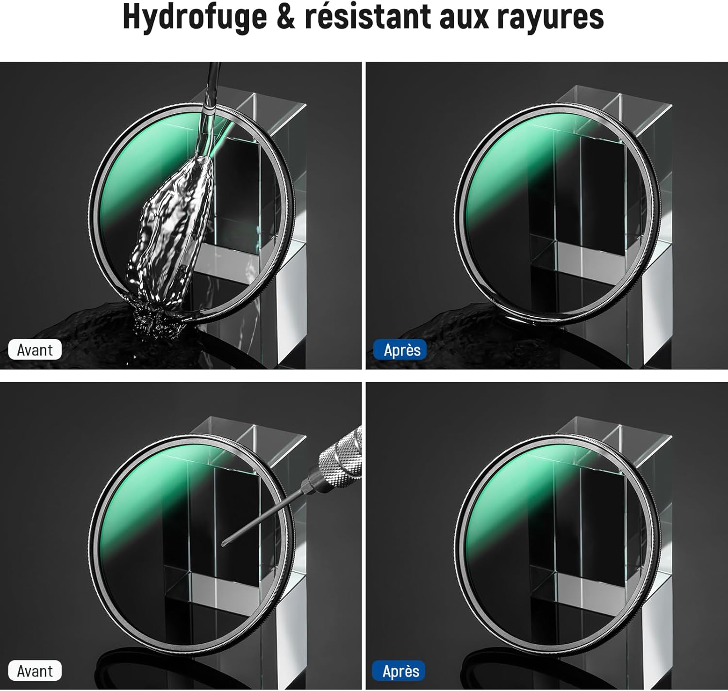 Thumbnail 5 de NEEWER filtre polarisant circulaire 40,5 mm (MC/CPL) — réduction des reflets et meilleure lisibilité