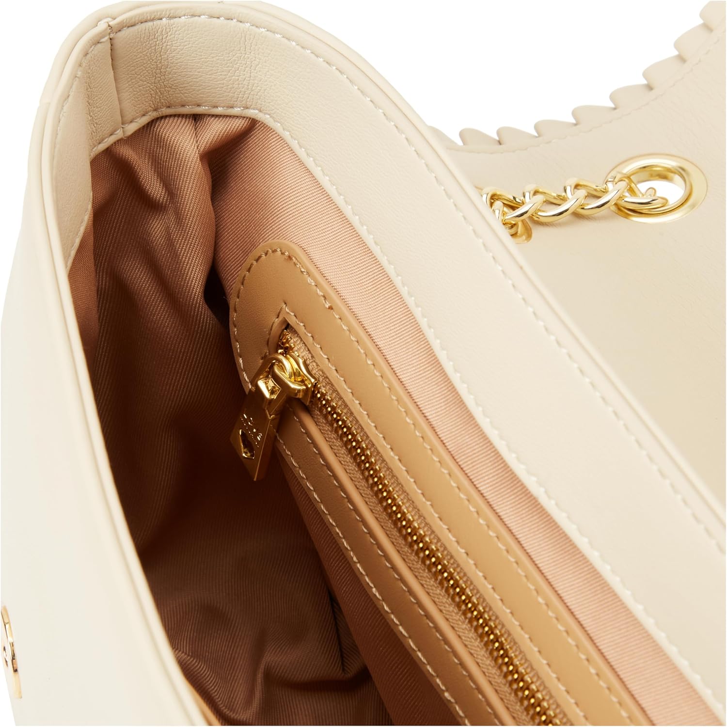 Detalle 2 de Love Moschino Sac à bandoulière JC4270PP0IKF0110 – Ivoire, finition PU