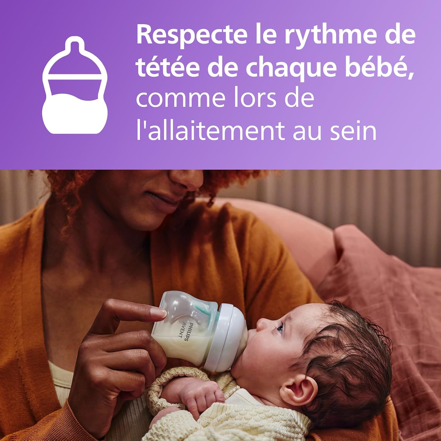 Thumbnail 1 de Philips Avent Natural Response – Kit 2 biberons anti-coliques 260 ml + 2 sucettes Ultra Air (SCD657/12)